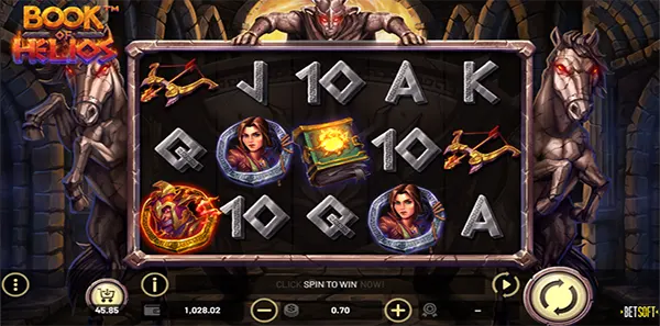 book of helios slot review image