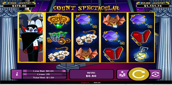 count spectacular slot review image