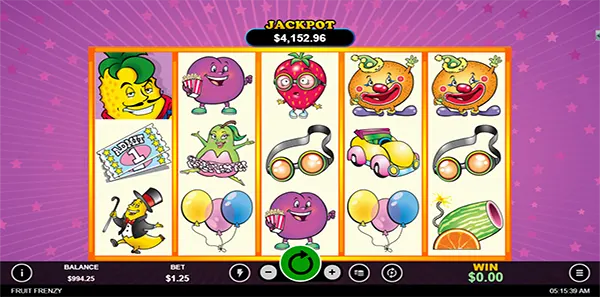fruit frenzy slot review image