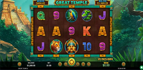 great temple slot review