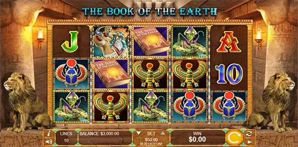 wgs book of the earth slot image