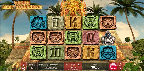 mayan lost treasures slot image