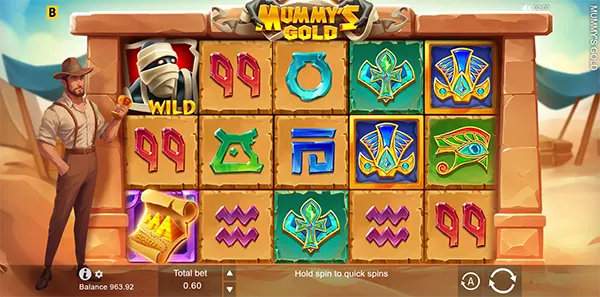 mummys gold slot review image