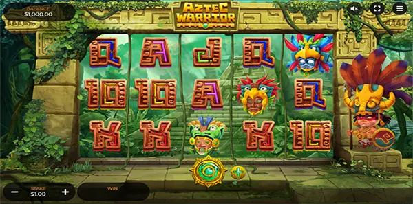 aztec warrior slot review image