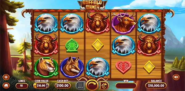 buffalo bounty slot review image