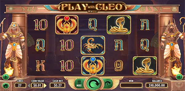 play with cleo slot review image