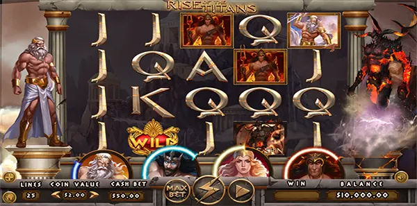 rise of the titans slot review image