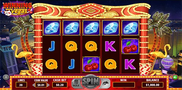 winning vegas slot review image