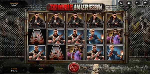 zombie invasion slot review image