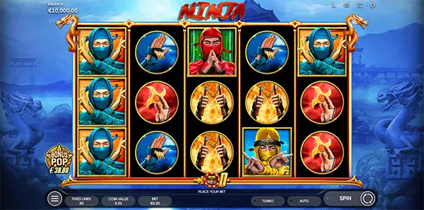 ninja slot review image