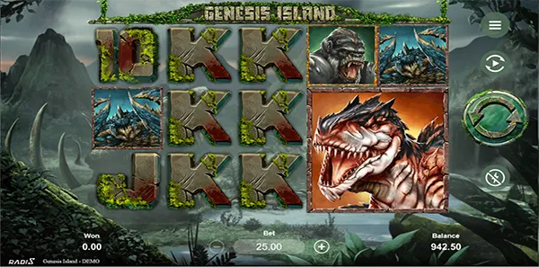 genesis island slot review image