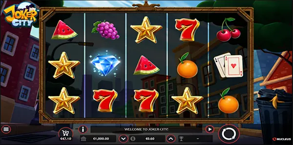 joker city slot review image