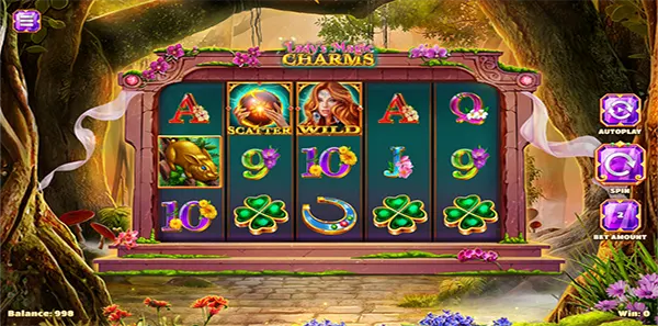 ladys magic charms slot review image