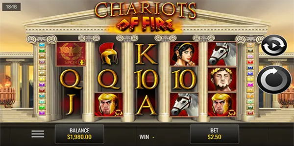 chariots of fire slot review image