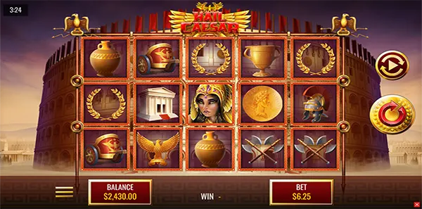 hail caesar slot review image