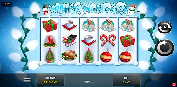 winter wonders slot review image