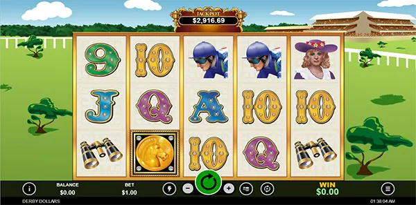 derby dollars slot review image