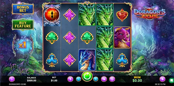 doragons gems slot review