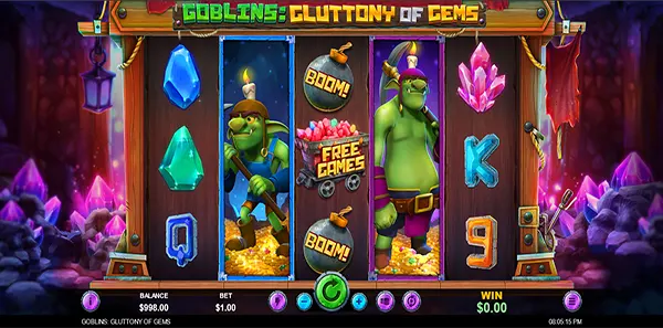 goblins gluttony of gems slot review