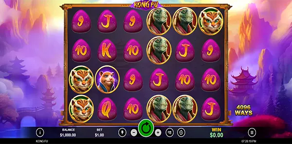 kong fu slot review