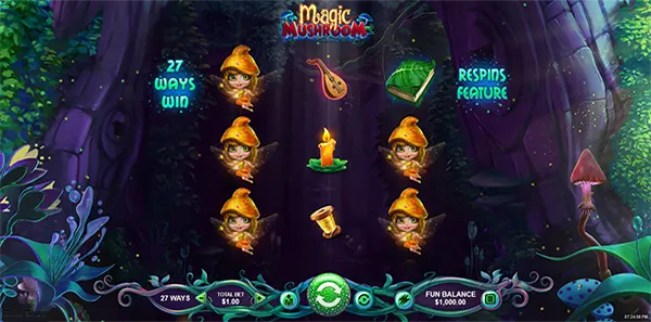 magic mushroom slot review image