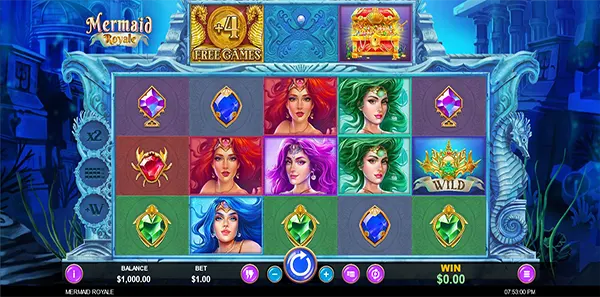 mermaid royale slot review image