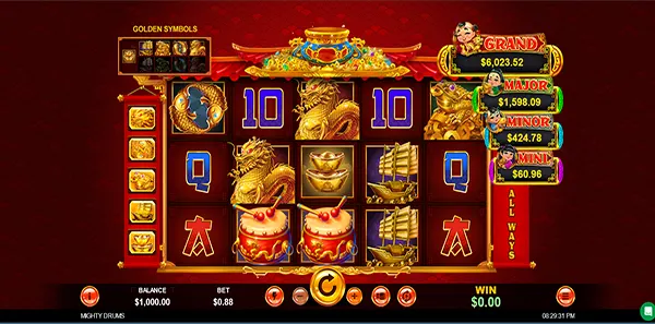 mighty drums slot review