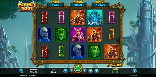 planet of the roos slot review