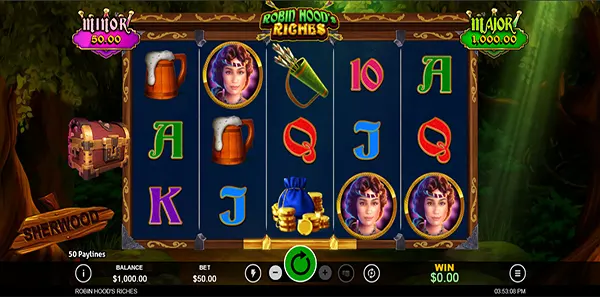 robin hoods riches slot review