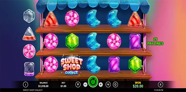 sweet shop collect slot review