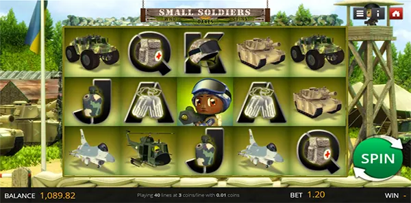 small soldiers slot review image