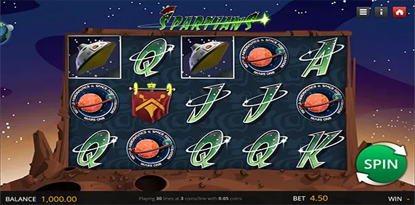 spartians slot review image