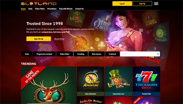 slotland casino review home