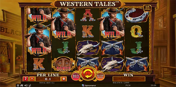 western tales slot review image