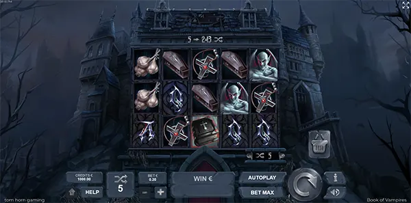 book of vampires slot review image