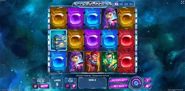 tom horn space jammers slot review image