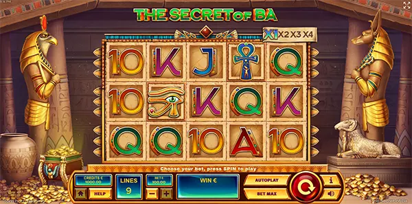 the secret of ba slot review image