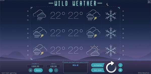 wild weather slot review image