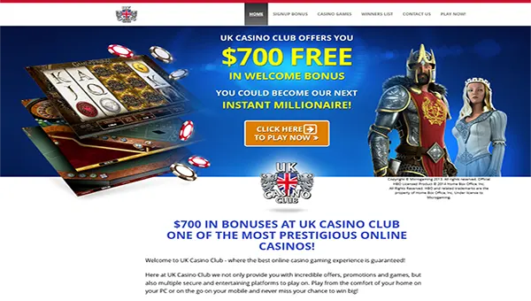 uk casino club home