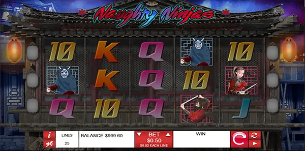 naughty ninjas slot review image